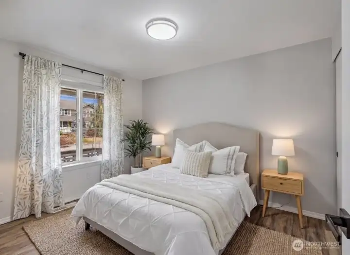 Bedroom 1-Virtually Staged