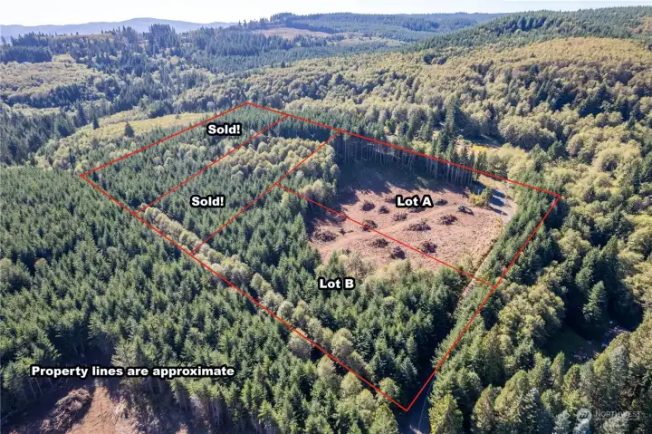 Lot B has driveway off Orion, Lot A is Hunter Rd Lot B has driveway off Orion, Lot A is Hunter Rd
