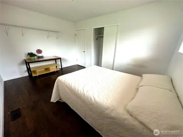2nd bedroom has updated floorings