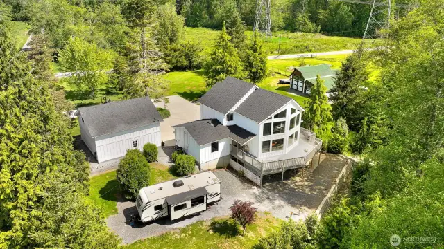 And check out that RV pad too-- complete with septic and power hookups!