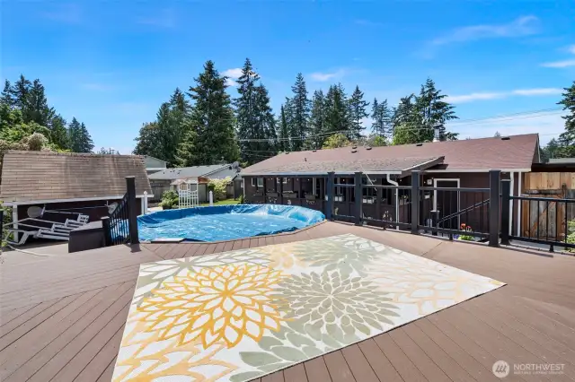 Sun Deck for summer tanning.