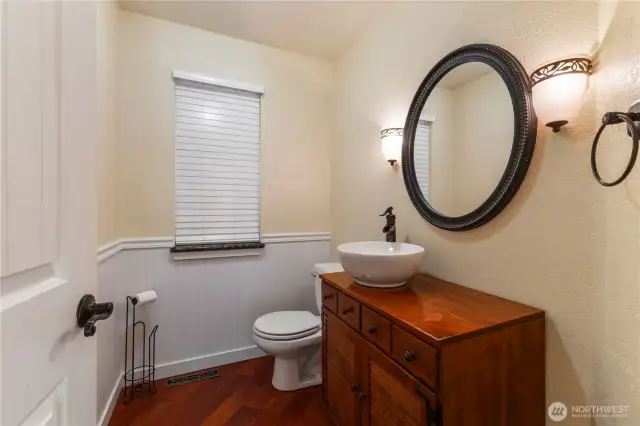 Downstairs half bath