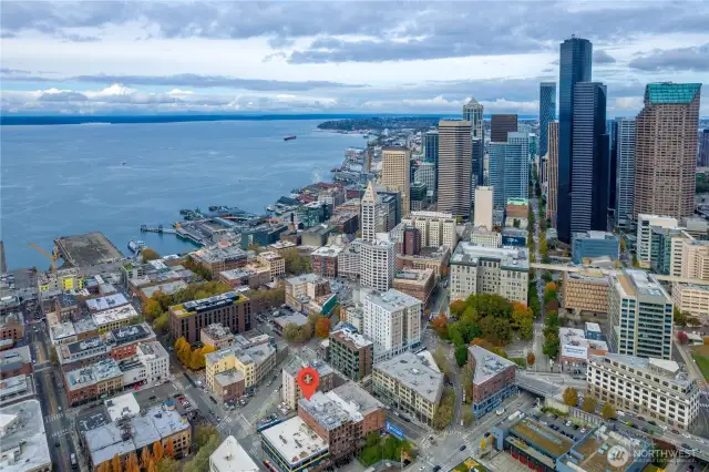 Close to all things happening downtown. Waterfront, transit, stadiums, shopping.