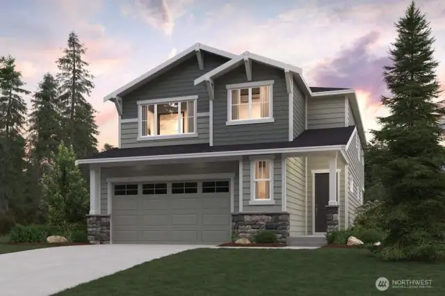 Asher B Elevation Rendering