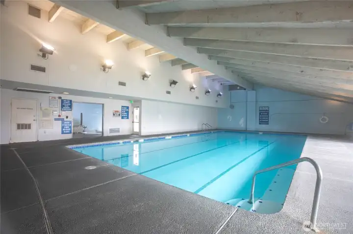 Indoor pool!