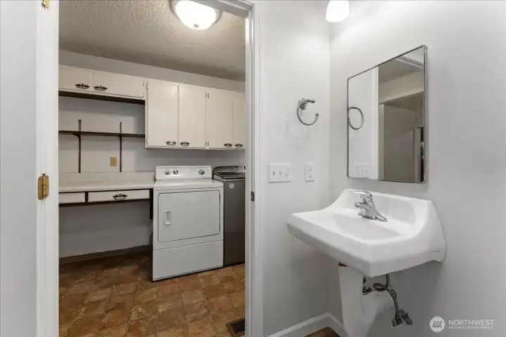 Main floor bathroom