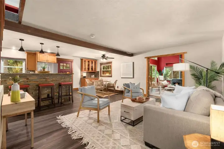 Thoughtfully Designed Open Layout!