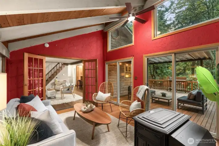 Open the Doors to the Covered Deck!