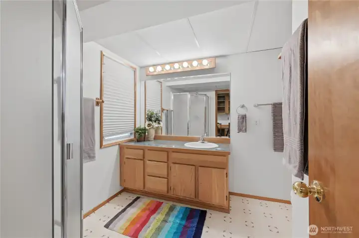 Large 3/4 Bath in the Lower Level