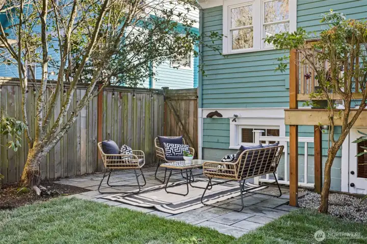 The patio can be easily accessed from the kitchen, great for your BBQ and outdoor furniture.