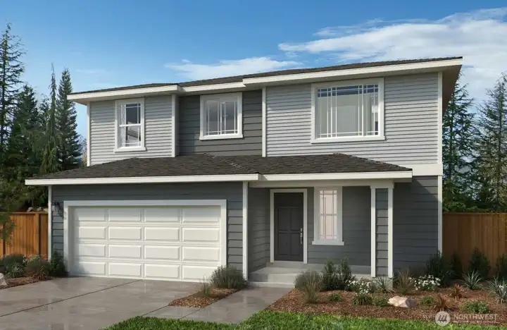 Welcome home to Park Forest!  *exterior rendering