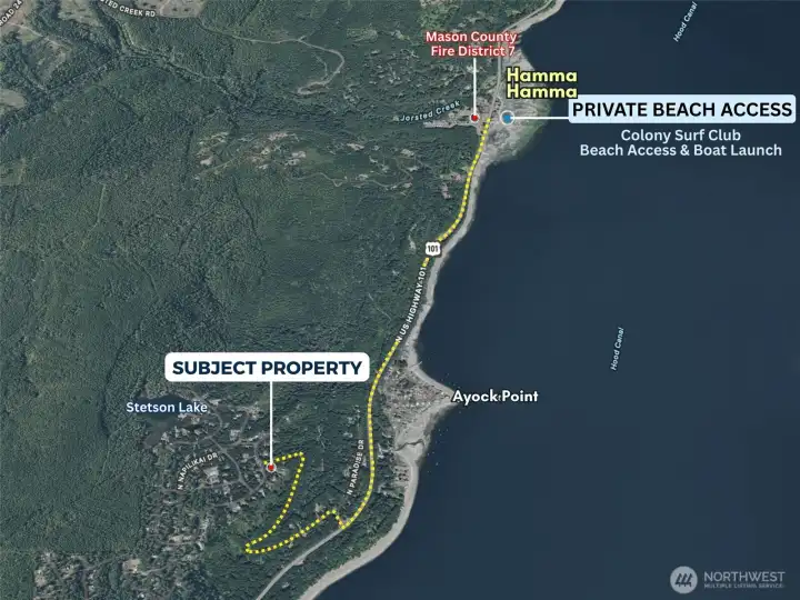 Proximity to Private Boat Launch