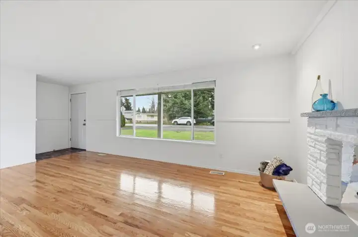 Entry to living room