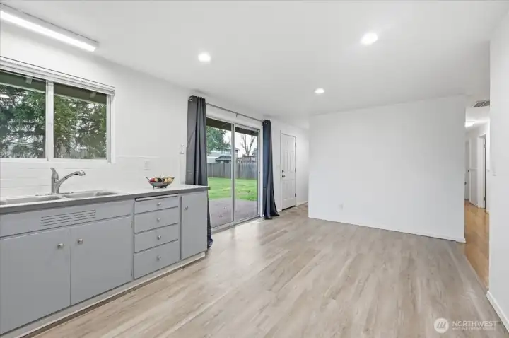 Kitchen with Eating Space