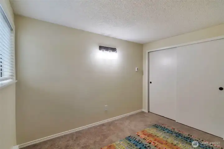View of 2nd bedroom closet.