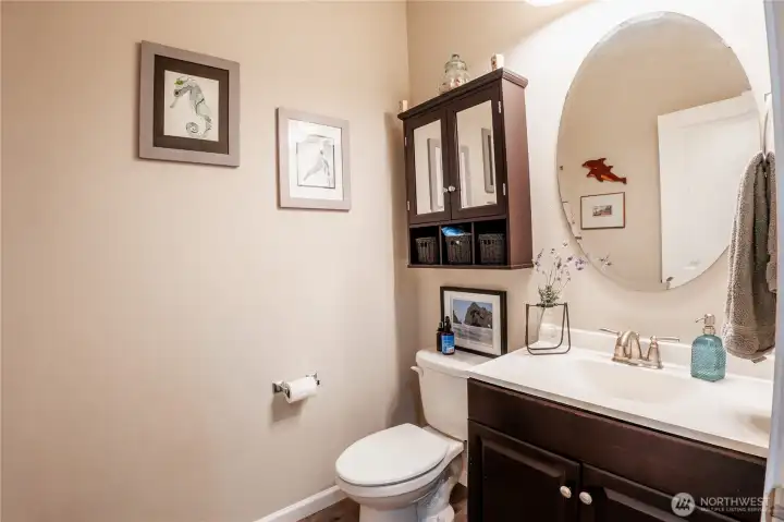 Powder bath on main floor