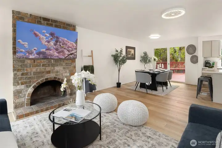 Open Concept with great flow