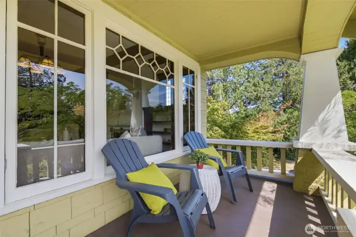 Relaxing porch