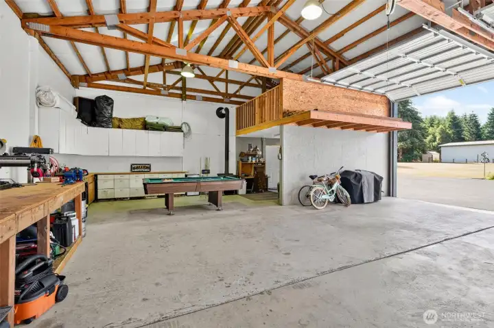 Do you need a pool table? Just ask. Storage loft, workbench, its all here. Do you need a pool table? Just ask. Storage loft, workbench, its all here.
