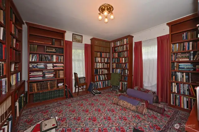 Bedroom 2 of 4 used for many years as a library.