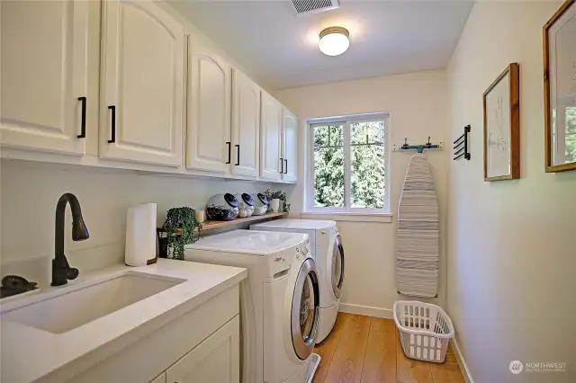 Upper-Floor Laundry w/ Sink~