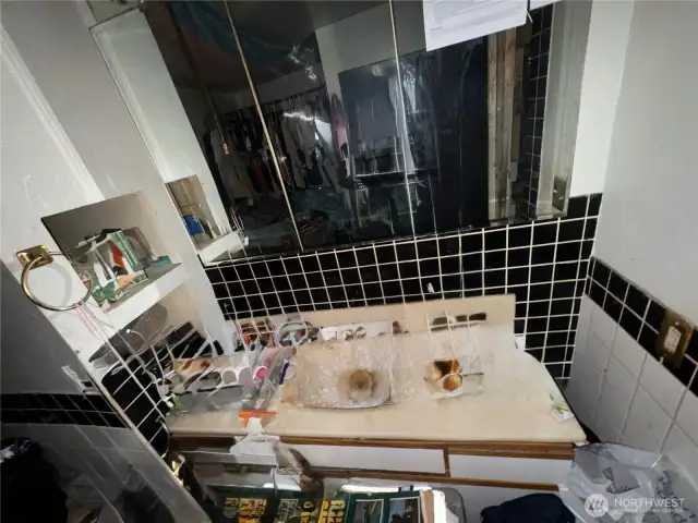 main bath, so full you cannot see soaker tun and separate walk in shower