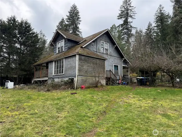REAR VIEW of Home