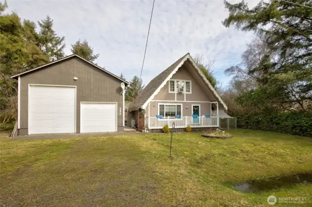 Extra large garage