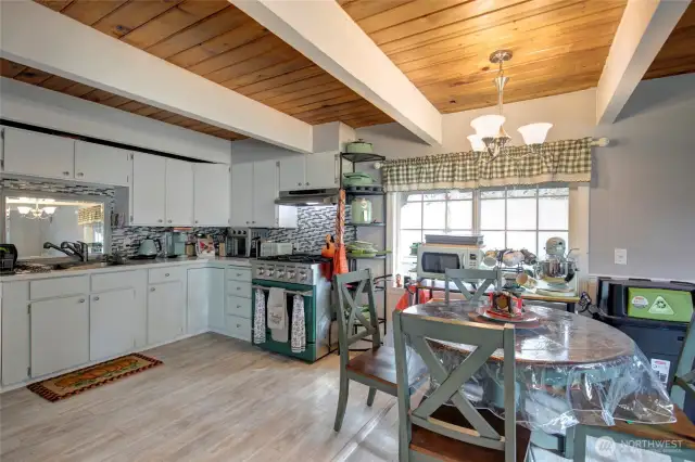 Kitchen and dining space