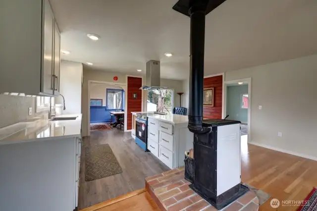Soft close cabinets.