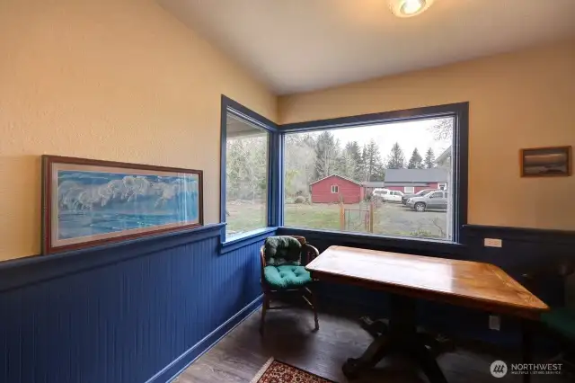 dining nook.
