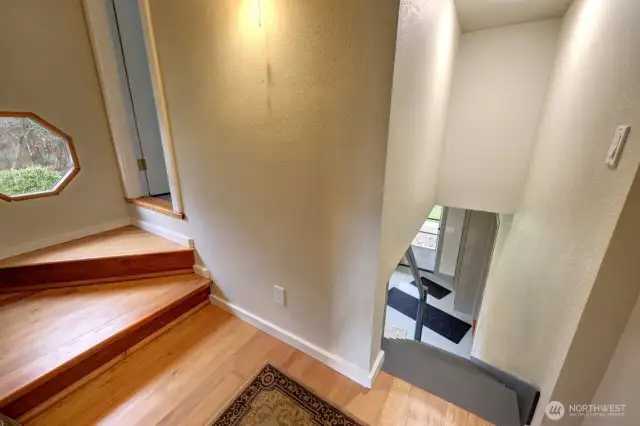 steps to second upstairs bedroom