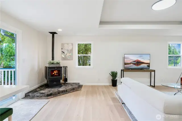 Fireplace in Living Room