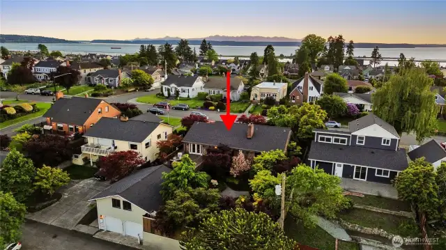 Located at the very north end of Everett.