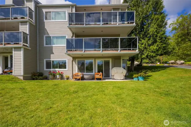 Open Space directly off your Patio