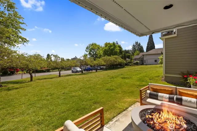 Relaxing Patio for Morning Coffee and Evening Gatherings