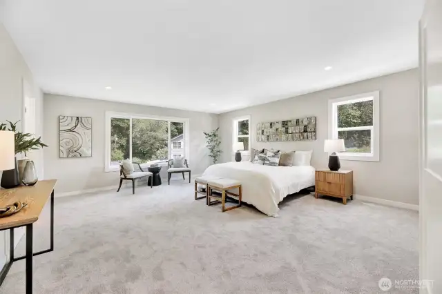 Primary Suite. Previous built Peak house. Finishes may be different.