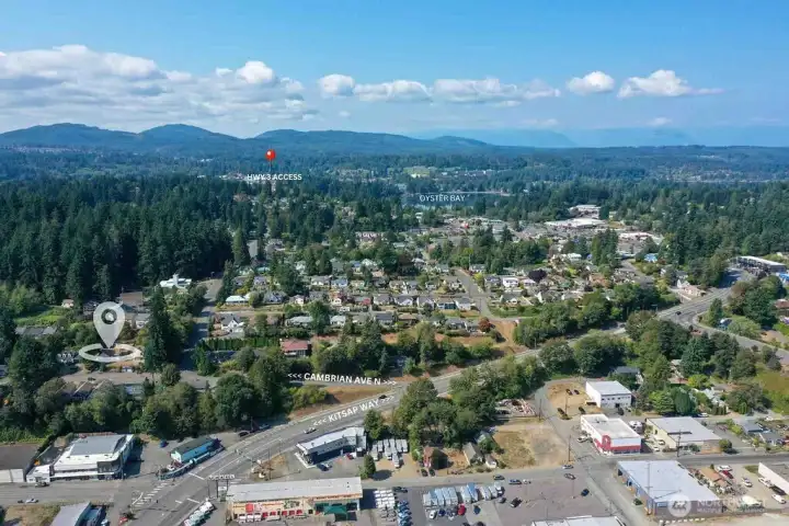 Central location to amenities and Hwy 3 access