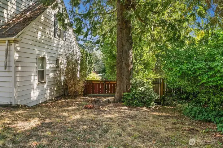 South side of property.