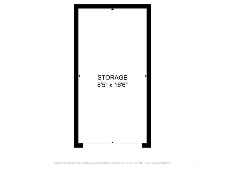 The garden shed up front, great place to keep all your yard tools and mower. So big it will house even more than that.