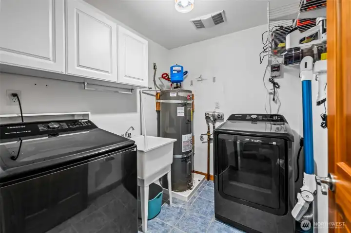 Laundry room is located on the second floor.