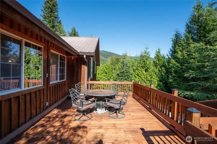 Unbelievable views from your private deck!