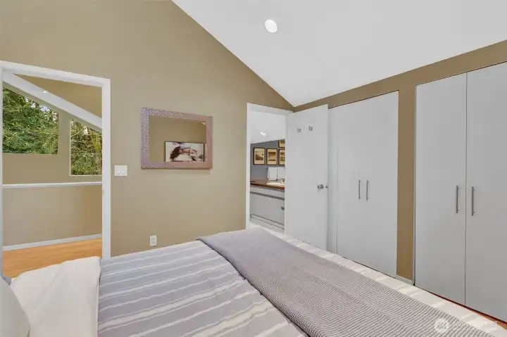 Second bedroom suite showing attached full bath