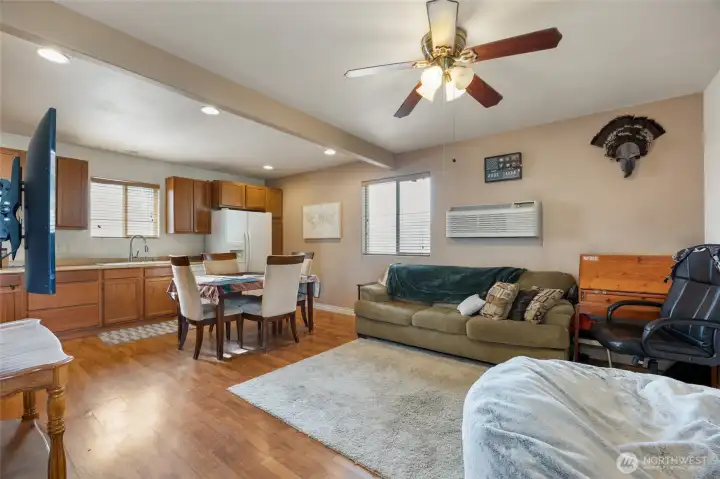 ADU Living Room & Kitchen