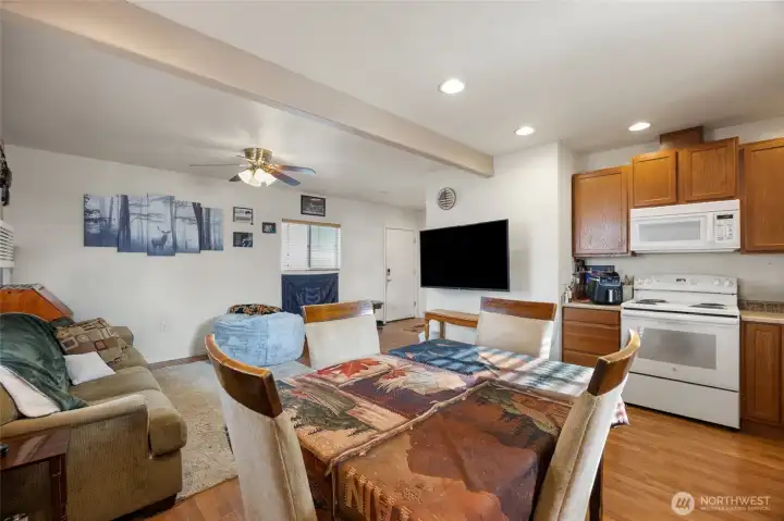 ADU Living Room & Kitchen