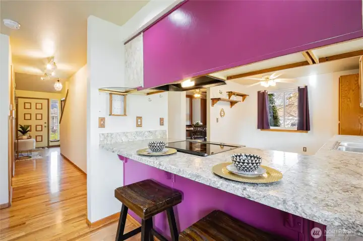 This floorplan was designed for flexibility and entertaining.