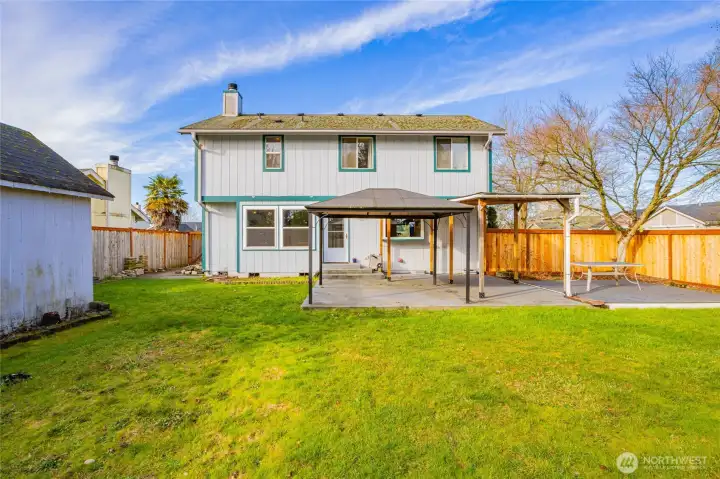 Everyone loves this huge backyard on the oversized corner lot.