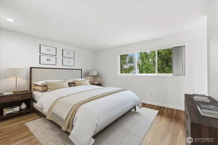 Spacious, Light Filled Primary