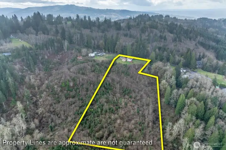 APPROXIMATE Aerial View of Lot