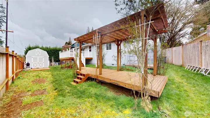 Reimagine this space...perfect for outdoor gatherings!